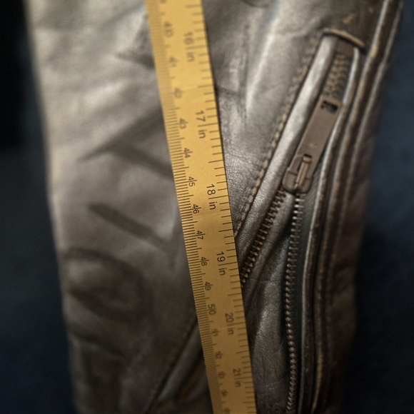 Golden Goose Women's Silver Leather Jacket - Picture 15 of 15